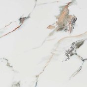 تصویر ماربل شیت طرح سنگ مرمر سفید کد 8024 ضخامت ۲.۵ میلیمتر ابعاد ۱۲۲ در ۲۸۰ 