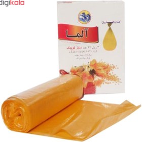 تصویر کیسه زباله آلما مدل SML 5070 بسته 42 عددی 