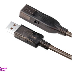 تصویر کابل افزایش طول USB دیتک (Dtech) مدل DT-5043 طول 30 متر 