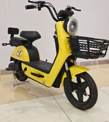تصویر موتور سیکلت برقی (اسکوتر برقی ) FUJI مدل K10 رنگ زرد 