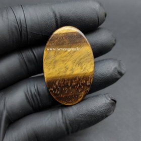 تصویر نگین سنگ چشم ببر (کدA853) 