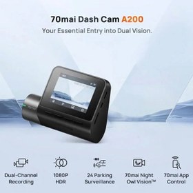 تصویر دوربین فیلم برداری خودرو سوِنتی مِی مدل 70Mai dash cam A200 