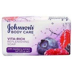 تصویر صابون جانسون Johnsons تمشک BERRY حجم 125g 