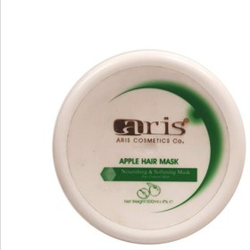 تصویر ماسک تغذیه و نرم کننده مو با عصاره سیب آریس Aris Apple Hair Mask 500 Ml