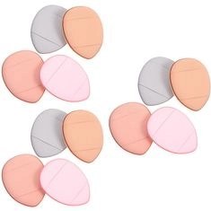 تصویر انواع بیوتی بلندر و پد آرایشی در سایز و رنگ و اشکال مختلف وارداتی - پک بزرگ MAKE UP BEAUTY BLENDERS & PADS