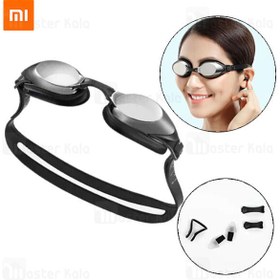 تصویر عینک شنا شیائومی Xiaomi Yunmai Swimming Goggles Set همراه با گیره بینی و گوش 