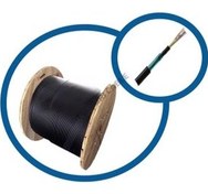 تصویر کابل فیبر نوری 8 کر مالتی مود OM2 نگزنس 8 core multimode OM2 NEXANS