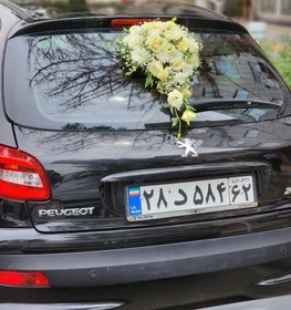 تصویر ماشین عروس کد 55 