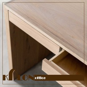 تصویر میز مدیریتی مینیمال و ساده چوبی کالون آفیس مدل KO-3020 