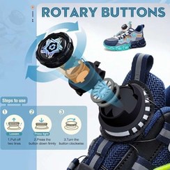 تصویر بند اتوماتیک کفش ( پیچی دکمه ای ) 