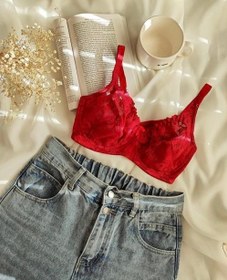 تصویر سوتین - سرخابی / ۸۵ 