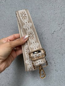 تصویر بند طرحدار کد 73 - کرم strap sn73