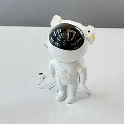 تصویر چراغ خواب مدل کهکشانی آدم فضایی ایستاده Spaceman model night light