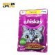 تصویر پوچ گربه ویسکاس طعم گوشت و بره پته ای 75 گرم - (روسیه) Whiskas Pate Lamb & Beef 75g