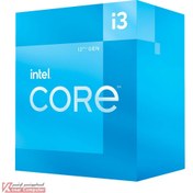 تصویر پردازنده اینتل Core i3 12100 Alder Lake Intel Core i3-12100 Alder Lake LGA1700 12th Gen