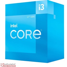 تصویر پردازنده اینتل مدل Core i3 12100 Intel Core i3 12100