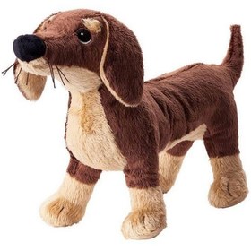تصویر عروسک ایکیا طرح سگ مدل IKEA Smaslug 