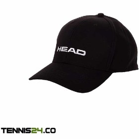 تصویر کلاه تنیس هد HEAD Promotion Cap – مشکی HEAD Men's Promotion Cap