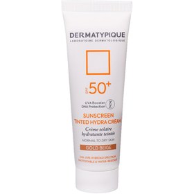 تصویر ضد آفتاب پوست خشک SPF50 درماتیپیک 50 میلی لیتر- بژ طلایی گلدن 