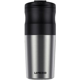 تصویر قهوه ساز و آسیاب قهوه لپرسو LePresso Portable Mug Burr Grinder Coffee Maker 