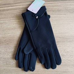 تصویر دستکش استرج داخل کرک زنانه - طرح 