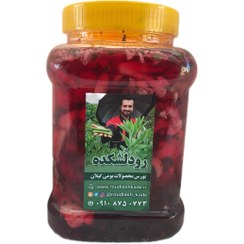 تصویر کلم ترشی قرمز red pickled cabbage