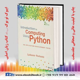تصویر Introduction to Computing Using Python 2nd Edition 
