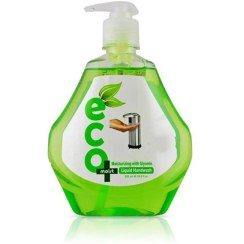 تصویر مایع دستشوئی ایکومویست حاوی گلیسیرین رنگ سبز حجم 525 میلی لیتر eco moist toilet liquid containing green glycerin 525ml