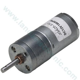 تصویر موتور دی سی گیربکس دار JGA25-370 (12V 188RPM) 