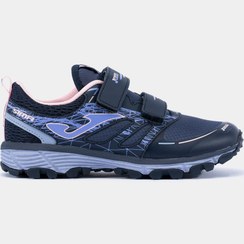 تصویر كتوني رانينگ بچگانه جوما مدل TRAIL-RUNNING SHOES SIMA JR 23 JUNIOR NAVY BLUE PINK JOMA 