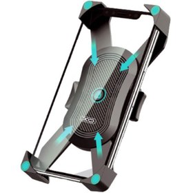 تصویر هولدر گوشی موبایل دوچرخه و موتورسیکلت ایکس او C51 XO-C51 Phone Holder for Bicycle / Motorcycle / Bike / Baby Stroller