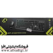 تصویر کیبورد و موس بی سیم X4 tech 5100 