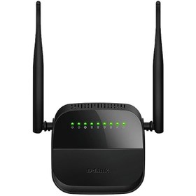 تصویر مودم روتر بی سیم دی لینک مدل DSL-124 New D-Link DSL-124 New Wireless N300 ADSL2+ Modem Router