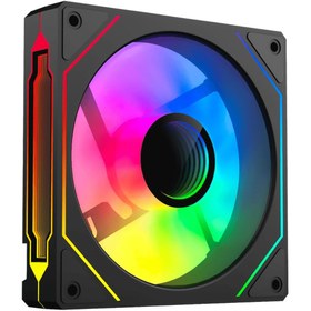 تصویر فن کیس اوست مدل AVI-120R ARGB 