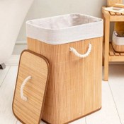 تصویر لاندری باکس بامبو مستطیل 