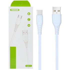 تصویر کابل تایپ سی Premium 1A 1m Premium 1A 1m Type-C Cable