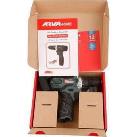 تصویر دریل شارژی 12 ولت آروا مدل 5822 Arva 5822 cordless drill