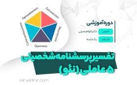 تصویر تفسیر پرسشنامه شخصیتی 5 عاملی (نئو) | فاریا کلینیک 