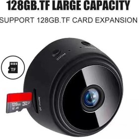 تصویر دوربین مگنتی وایرلس مینی SQT- A9(خرید عمده ارسال رایگان) A9 Mini Wi-Fi Camera 1080p HD Magnetic