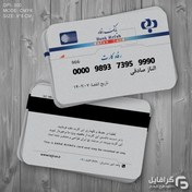 تصویر دانلود کارت بانکی رفاه PSD 