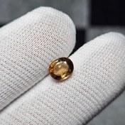 تصویر نگین سنگ طبیعی تورمالین معدنی ۱/۲ قیراط کد 32598 