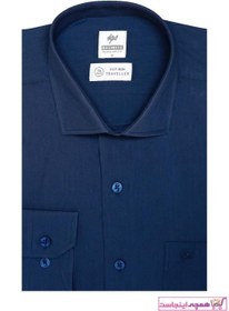 تصویر پیراهن کلاسیک مردانه ترک برند İgs رنگ آبی کد ty57183064 