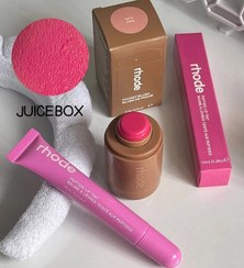 تصویر رژگونه استیکی طرح رود JUICBOX 