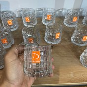 تصویر ست ۶ عددی لیوان چرخشی دلی مدل بامبو 