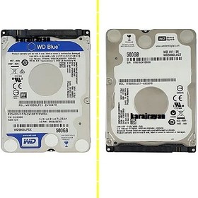 تصویر هارد HDD لپ تاپ 500 گیگابایت وسترن Sata 5400RPM-Refurbish 