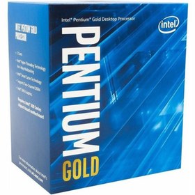 تصویر پردازنده CPU Intel Pentium Gold G6500 Comet Lake Intel Pentium Gold G6500 Comet Lake CPU