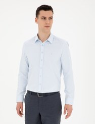 تصویر پیراهن مردانه آبی پیرکاردینPierre Cardin | 1007331 اورجینال 