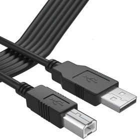 تصویر کابل پرینتر اچ پی USB 2.0 طول 3 متر HP Printer USB Cable 3 m