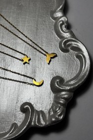 تصویر گردنبند ۳ بعدی - ماه 3D