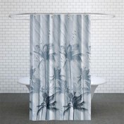 تصویر پرده حمام دلفین کد TOR-5104 سایز 200×180 سانتی متر 